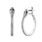 éblouissez Avec Nos Boucles D’oreilles Serpent En Or Intemporel!