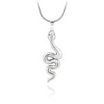 éblouissez Avec Notre Pendentif Serpent Femme En Argent! Argent