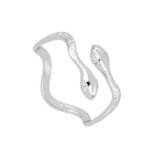 éclat Et Mystère: La Bague Serpent Au Design Impressionnant!