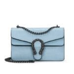 élégance Audacieuse: Sac Python Bleu Pour Soirées Inoubliables!