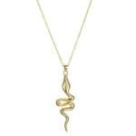 élégance Discrète: Le Collier Serpent En Argent Sterling!
