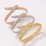 élégance éblouissante: Bracelet Serpent Argent Pour Sublimer Votre Style!