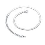 élégance Envoûtante Avec Le Collier Serpent En Maille Plate!