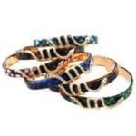 élégance Envoûtante: Bracelet Serpent Bleu Pour Un Style Audacieux!