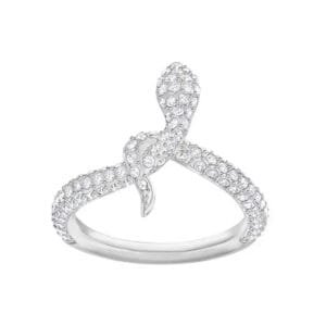 élégante Bague Serpent En Argent: Glamour Et Force! - 6 (52mm)