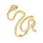 élégante Bague Serpent: L’alliance Parfaite De Style Et Singularité!