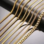 élevez Votre Style Avec Le Collier Maille Serpent En Plaqué Or! 1