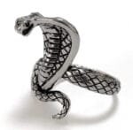 Libérez Votre Potentiel Avec La Bague Cobra Royal Envoûtante! 5 (49,5mm)