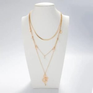 Collier Maille Serpent Or Femme — Serpent Univers
