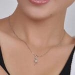 Revêtez L’originalité Avec Le Collier Serpent Cristal En Argent!
