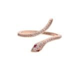 Sublime Bague Serpent Diamant: équilibre Et élégance à Porter!