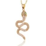 Sublimez Votre Look Avec Le Collier Serpent En Cuivre élégant!
