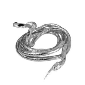 Sublimez Votre Style Avec Le Bracelet Serpent Extensible En Acier Inoxydable! - Argent