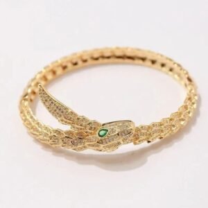 Bracelet Serpent Or Cuivre Femme — Serpent Univers