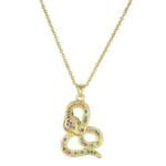 Sublimez Votre Style Avec Notre Collier Serpent épuré Et Spirituel!